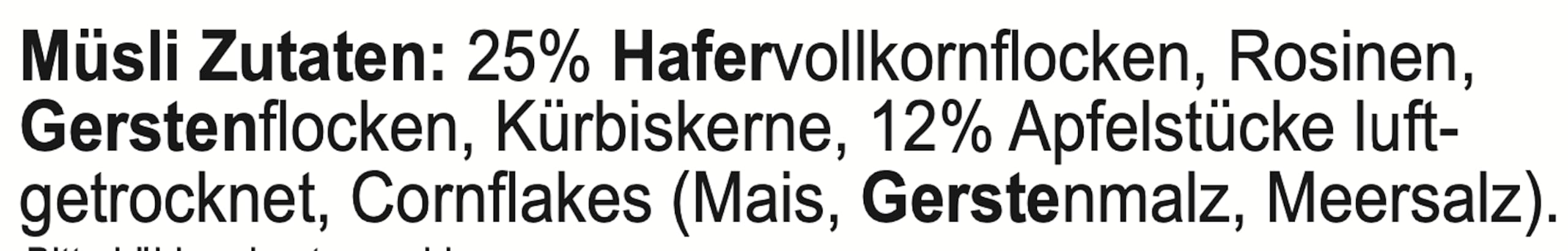 Seitenbacher Apfel Hafer Müsli I weizenfrei I ohne Zuckerzusatz I Vollkorn (1x750g) (9x750g)