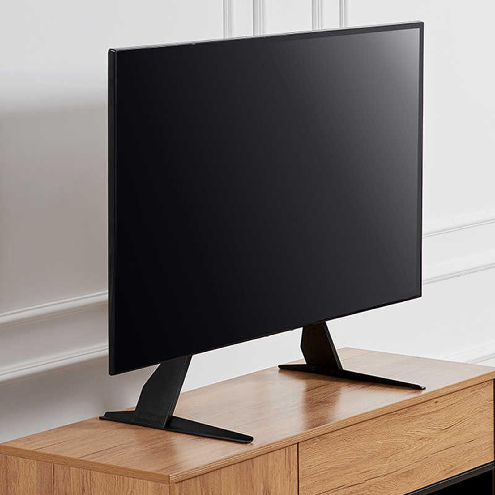 Stojak podłogowy do telewizora - uniwersalnie stosowany, do podnoszenia monitora, regulowana wysokość LCD z potrójną ochroną bezpieczeństwa przed potknięciem (37"-65")