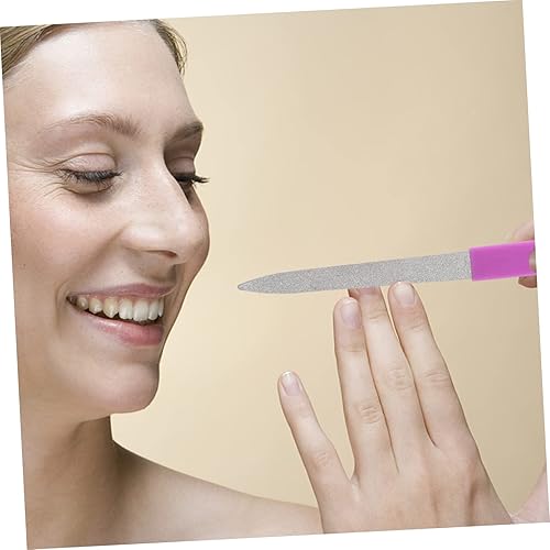 Miniatura 8 de Beavorty Herramientas de manicura de enfermería Herramientas de uñas acrílicas de acero inoxidable pulido de brillo herramienta de cuidado de uñas