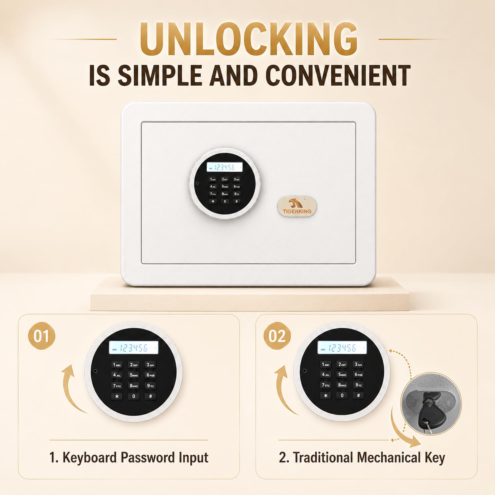 Digital Security Safe Box Fashion
