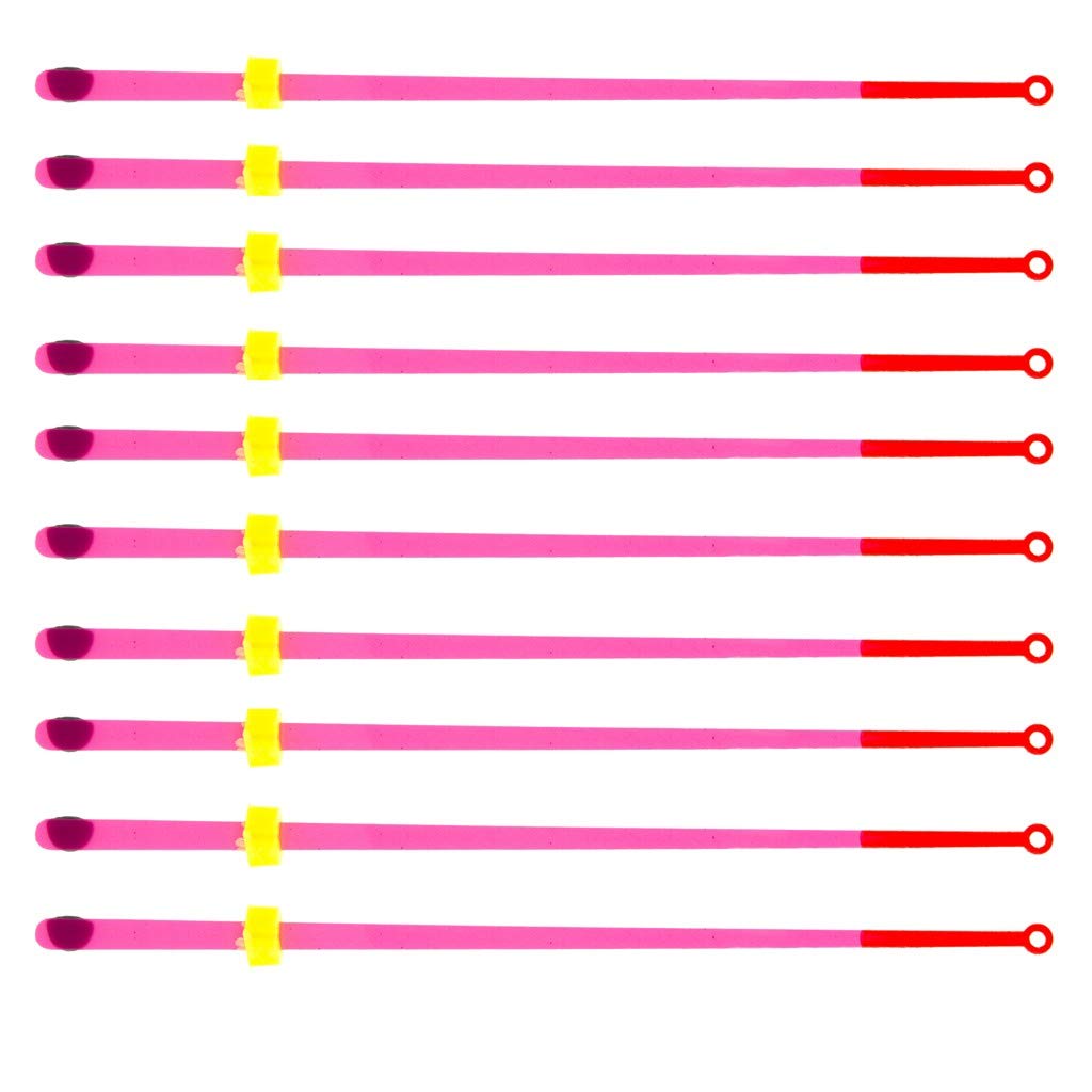 10pcs Ice Fishing Winter Fishing Pole Tips Tops Red Kit Outdoor Sport Equipment