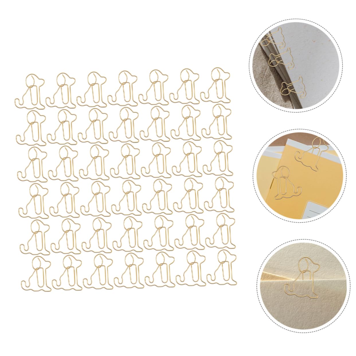 Ciieeo 4 Set Di Graffette Metalliche Piccole Graffette Graffette Per Ufficio Set Di Graffette Decorative 100 Pezzi * 4