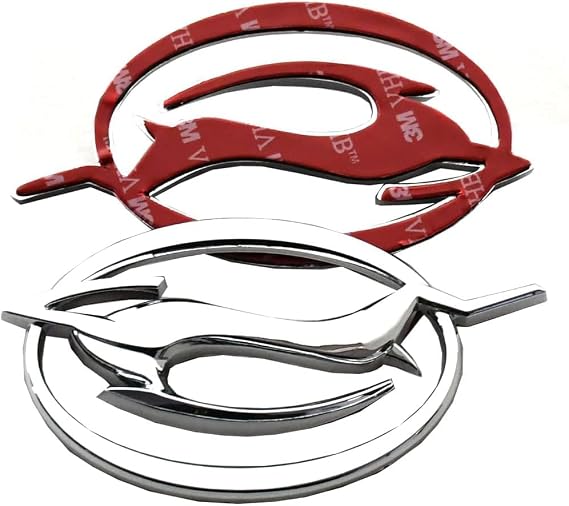 4Pcs Impala SS Rear Quater Panel Emblems Plus Flying Impala Left and Right Emblem 3D Letter Badges Sticker Decal Compatible with 1994 1995 1996 Impala 10253595 (Chrome)