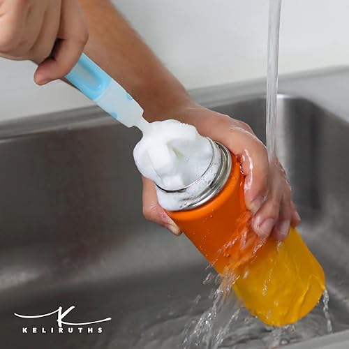 Miniatura 7 de Organizador apilable de botellas de agua para gabinete, nevera, despensa, organizador de botellas de vino de 4 niveles y vasos para armarios de