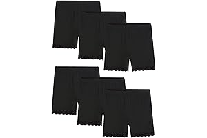 BOOPH Lace Bike Short Girls Dance Undershorts Underwear for Play or Underdress