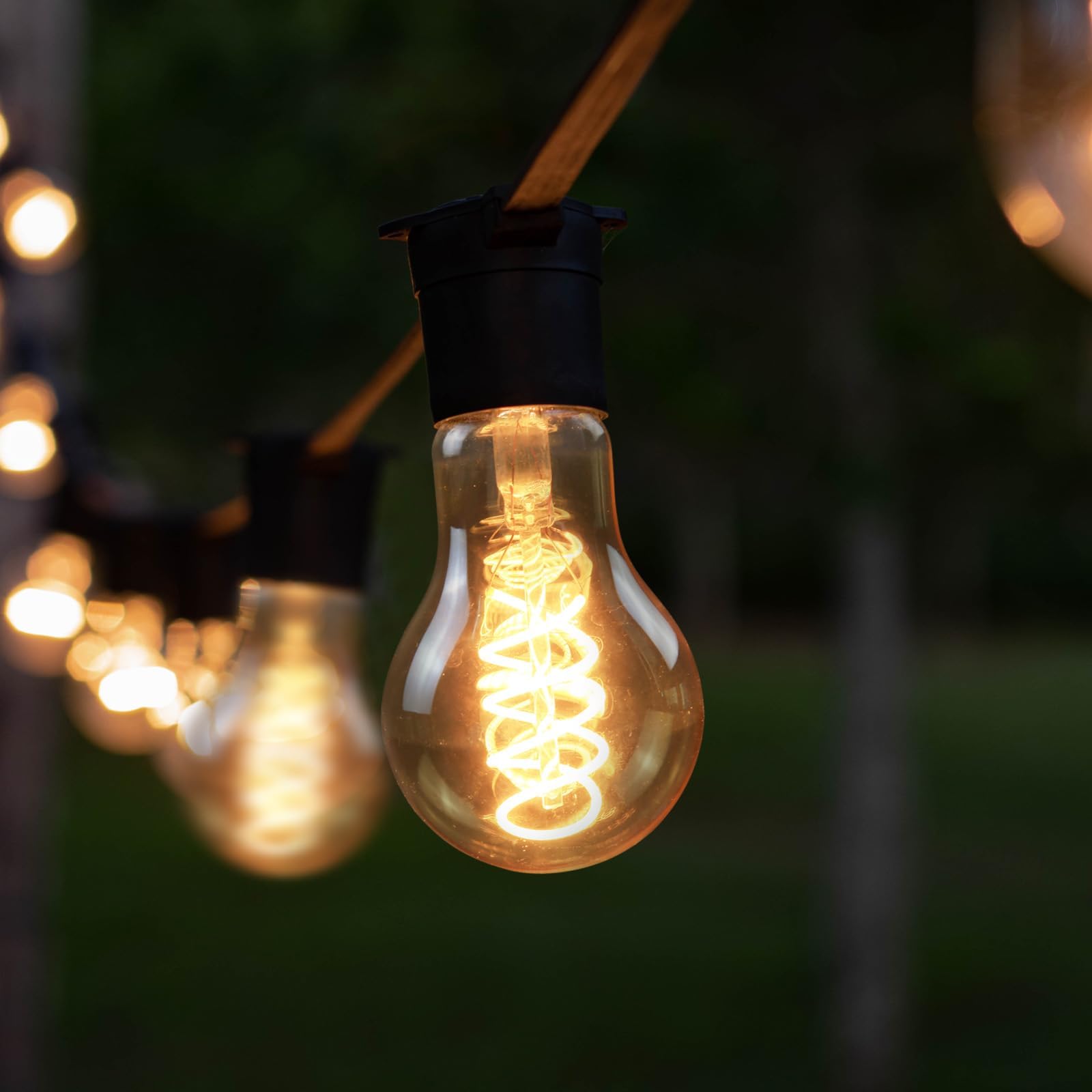 12er LED Lampe E27 Warmweiss Glühbirne: A60 Leuchtmittel Filament Warmweiß 2200K 4W Edison Retro Glühlampe Dekorative Birne Antike Energiesparlampe Nostalgie Bulb für Restaurant Haus Café