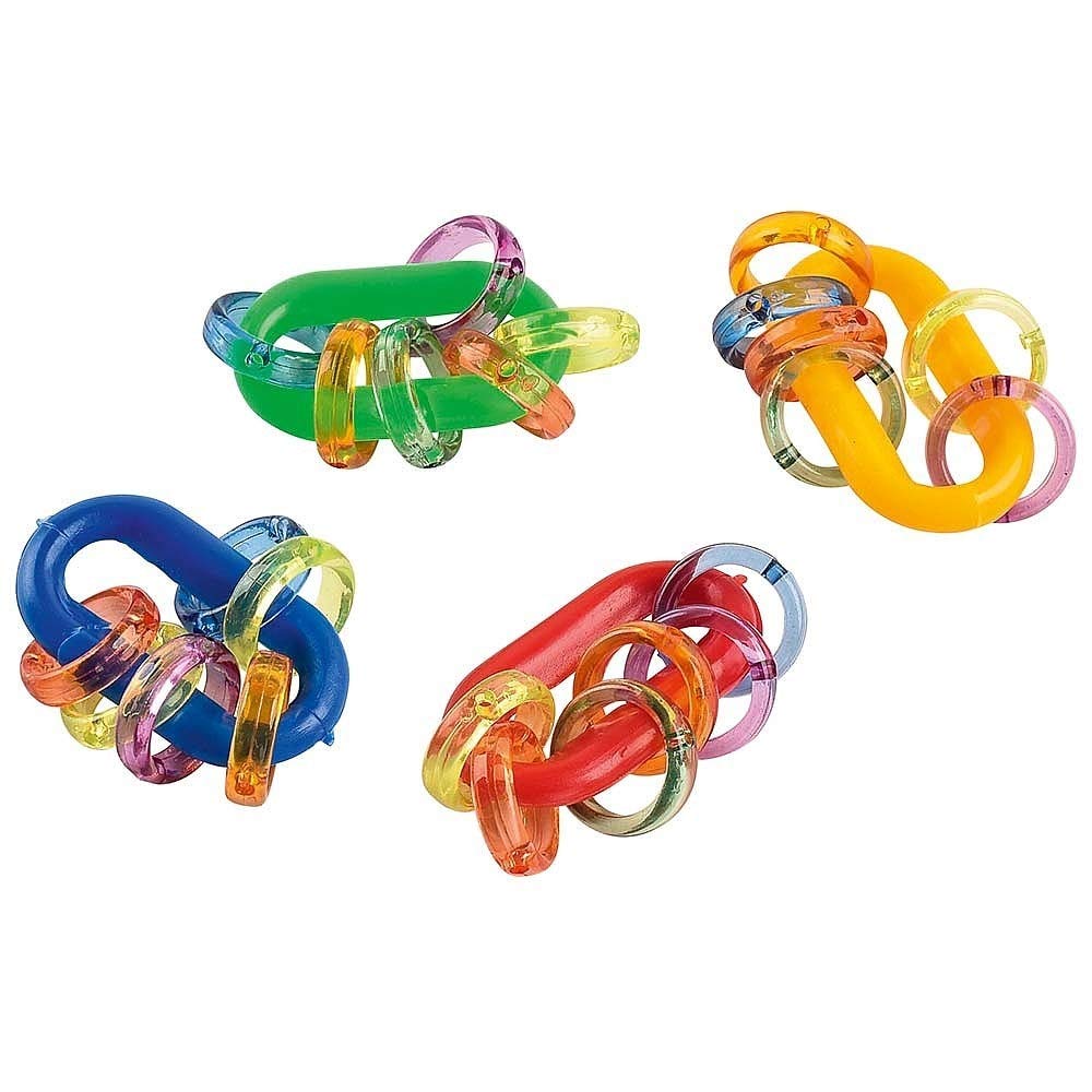 Colourful Munch Woven Vine Chew Balls - Foot Parrot Toy - Pack of 4 — view 4