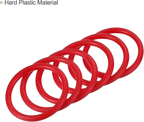 Miniatura 4 de PATIKIL Juego de anillos de carnaval, aros de plástico para fiestas al aire libre