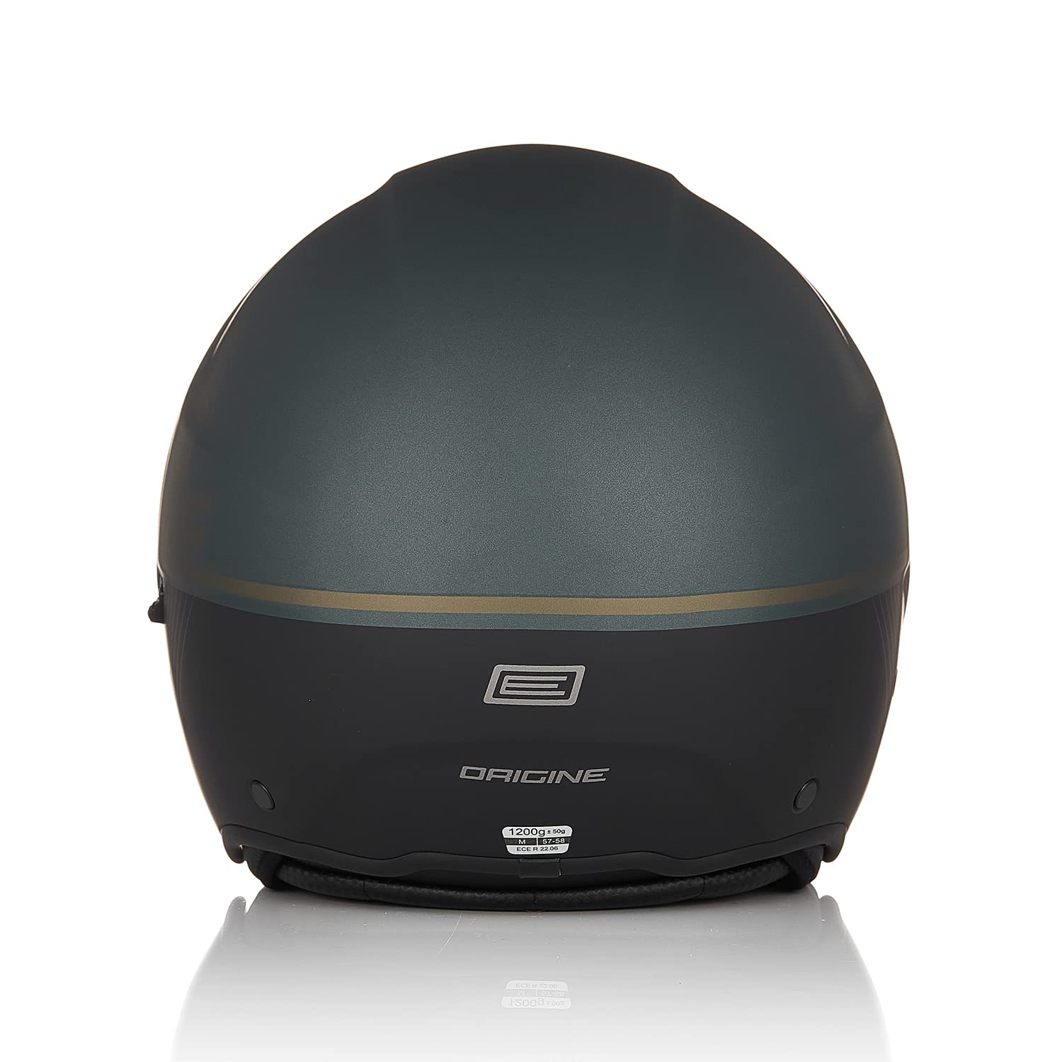 ORIGINE Casco Moto Jet Casco Scooter con Visiera Omologato ECE 22-06
