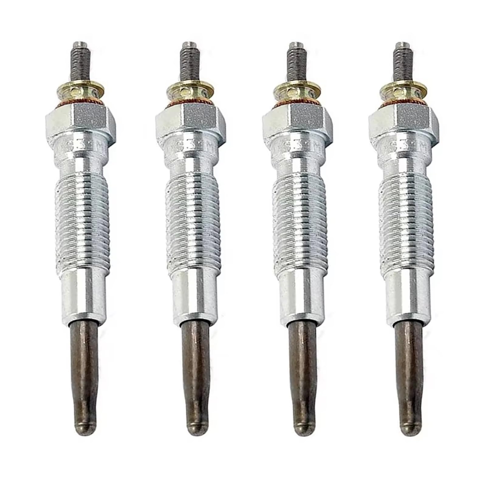 Kompatibel Mit Mitsubishi Für Iseki Traktor TL2100 TL2300 TL2500 Vorwärmglühkerze MM401621 MM401621-A 5650-040-1621-0 Glühkerzensatz(4PCS)