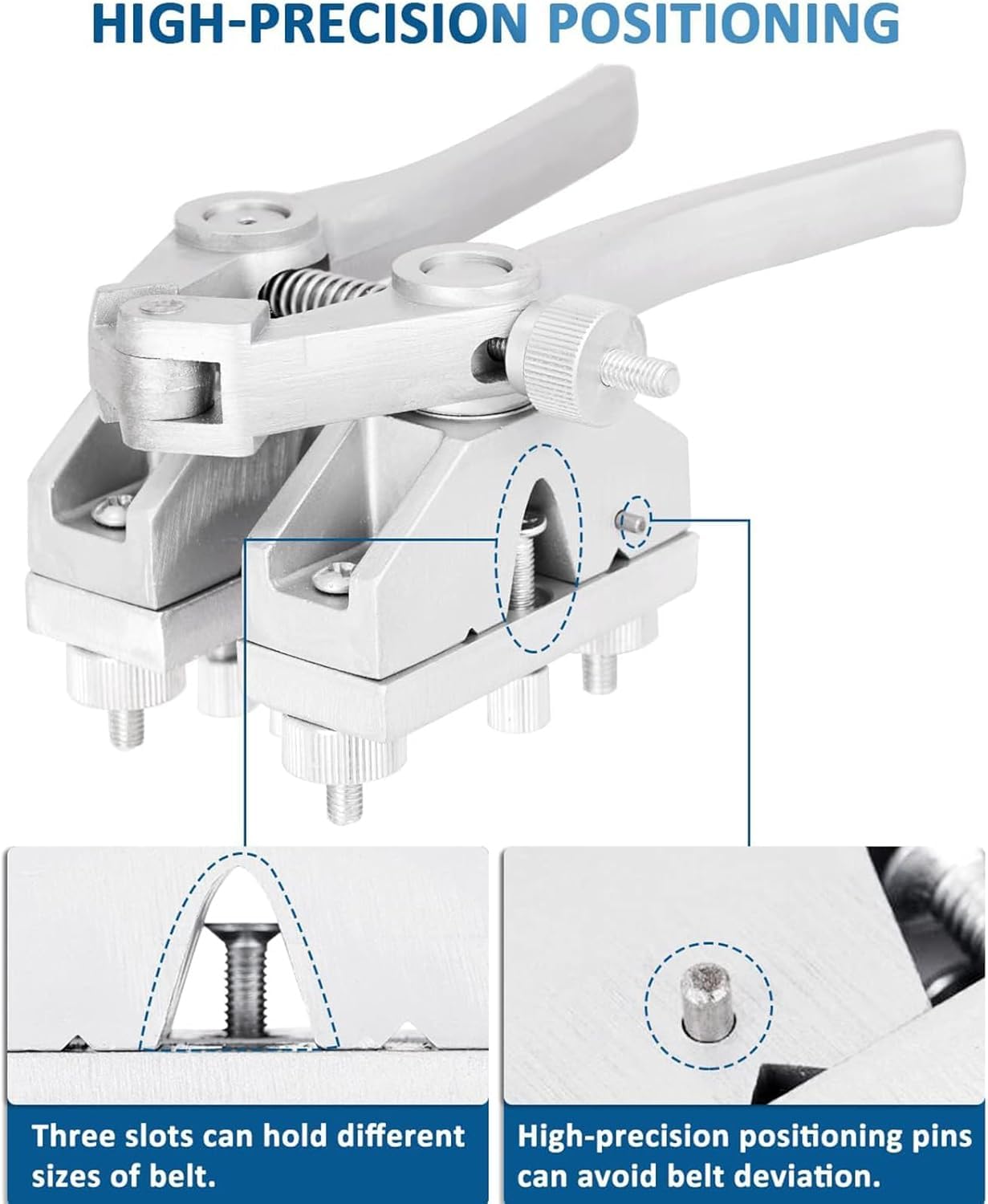 Máquina de Soldar Correas Redondas PU 800W, Soldadora de Fusión Térmica Temperatura Ajustable 0-300°C para Correas PU y Tubos Plásticos, Incluye Tijeras y Alicate (220V, Herramienta Industrial)