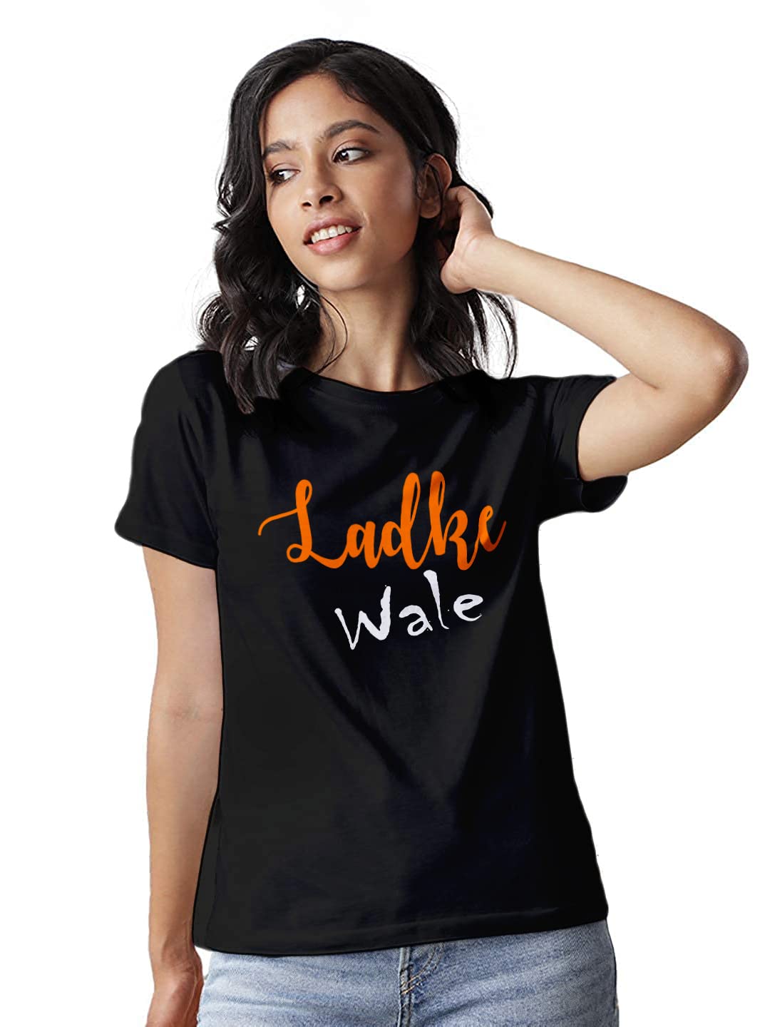 RHYMAXPrinted Half Sleeve Unisex Tshirt