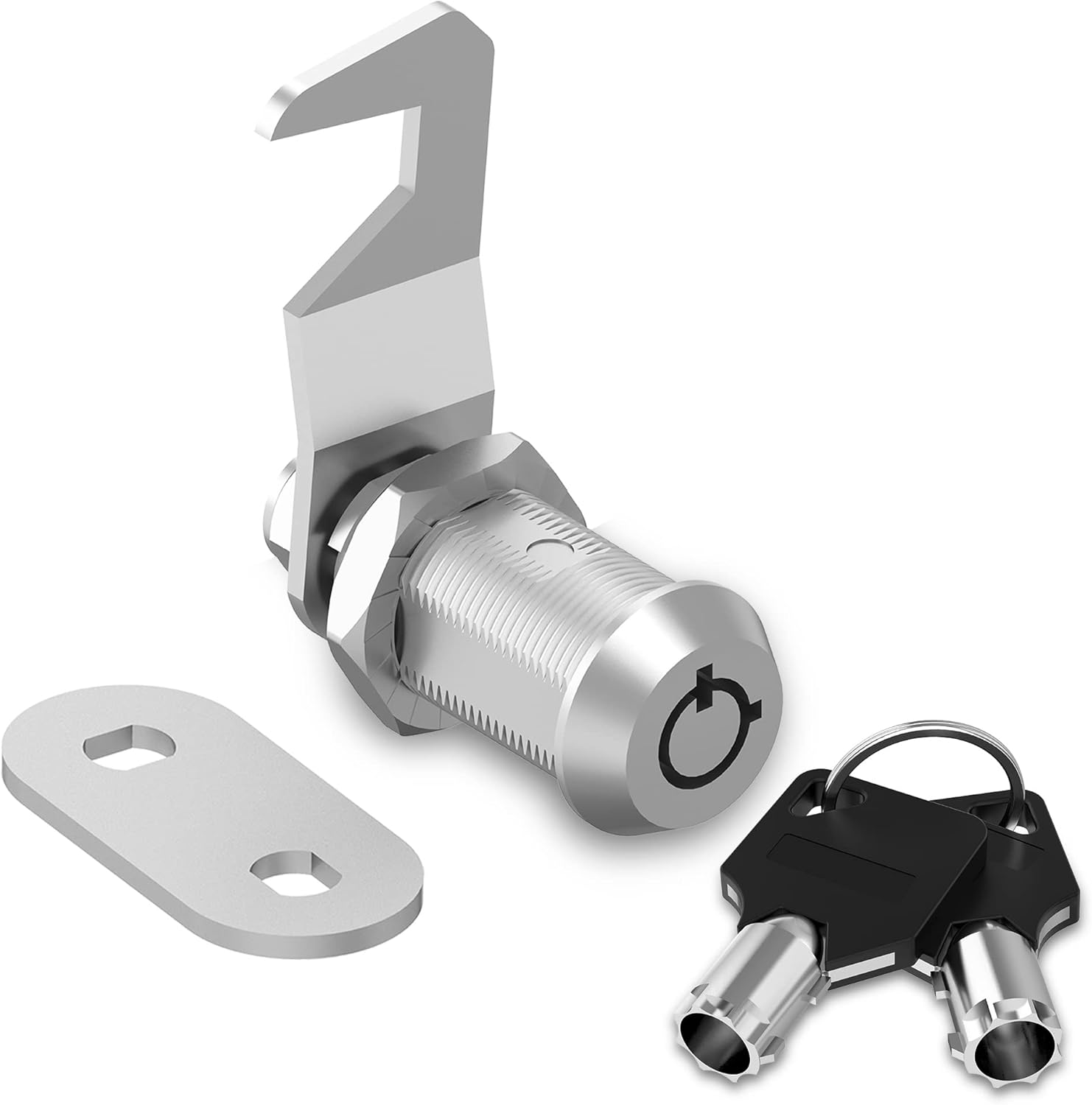 1 Pack Cam Locks RV Storage Locks, Mailbox Lock 11/8" Cam Lock Keyed