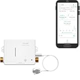 LeakStop 1-Channel for Toilets/Sinks, Auto Shutoff Valve & Leak Detector, Real-Time Monitoring, LoRa Long-Range, 2 AA Up to 5-Year Battery, App/SMS/Email Alerts – Hub Required