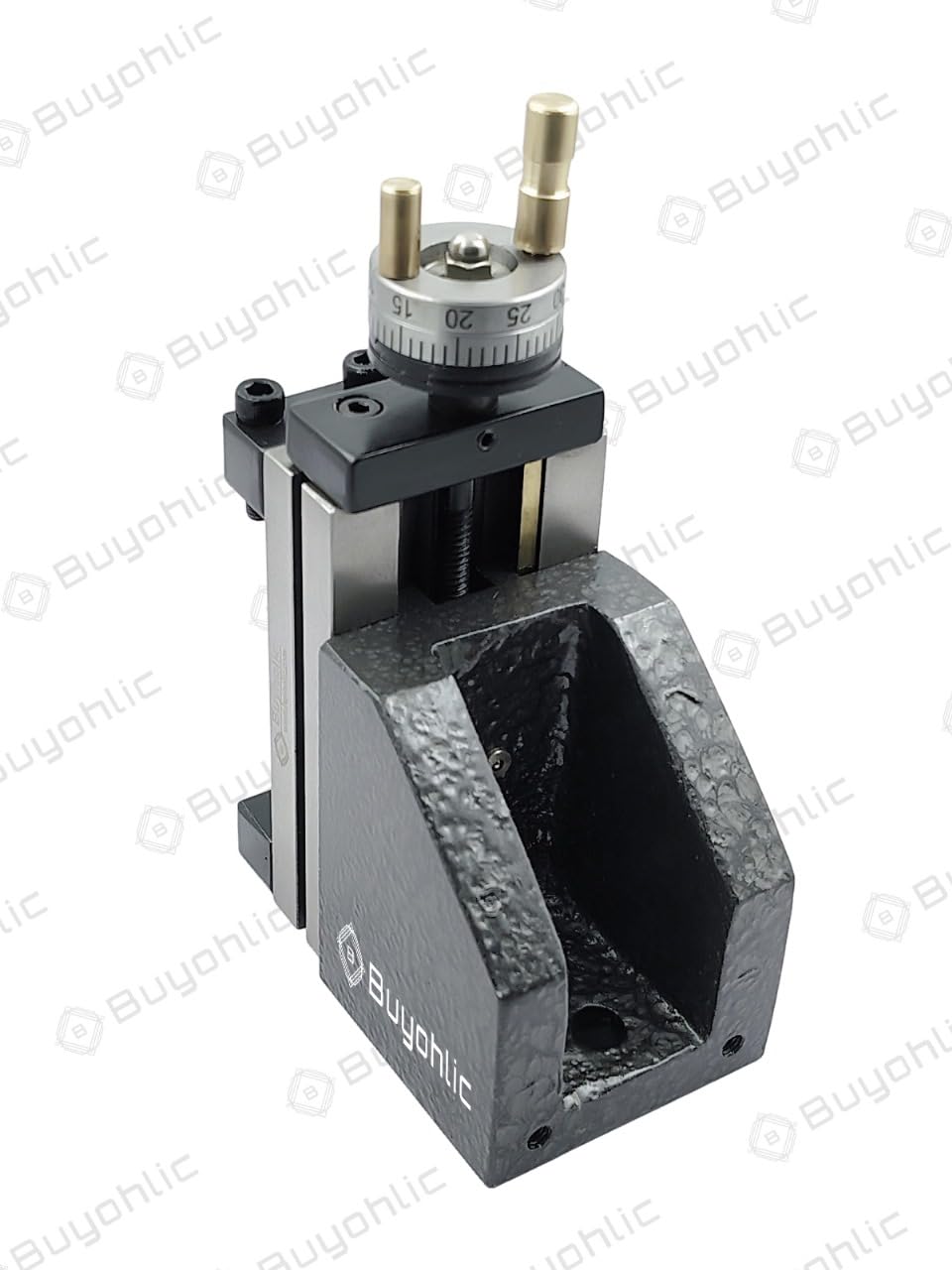 BUYOHLIC Mini prowadnica pionowa (90 mm x 50 mm) do natychmiastowego frezowania maszynowego na tokarce
