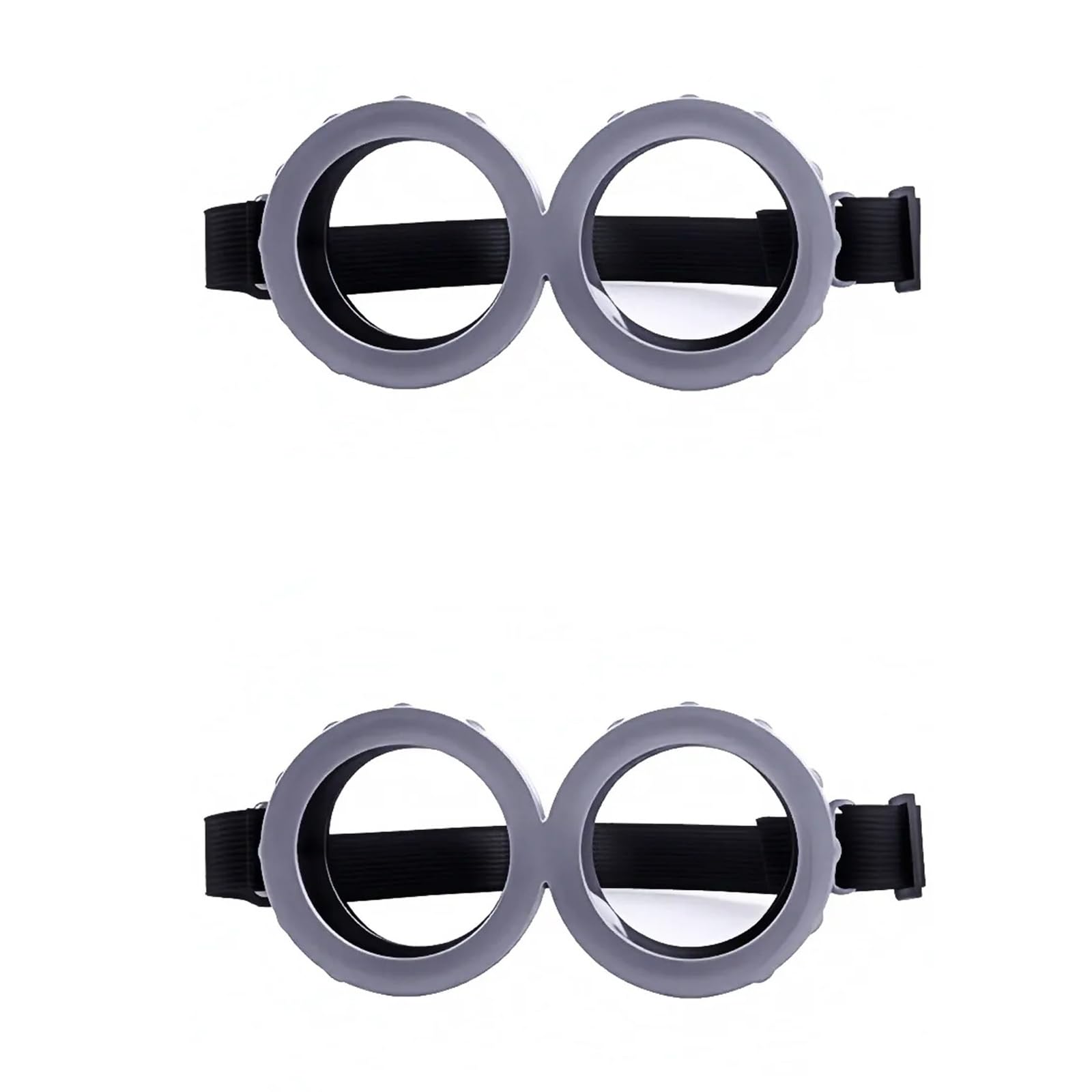 HAICN 2PCS Goggles Glasses Film Character Steampunk Goggles Glasses Yellow Cartoon Cosplay Accessories For Cosplay, Halloween And Dress Up Parties