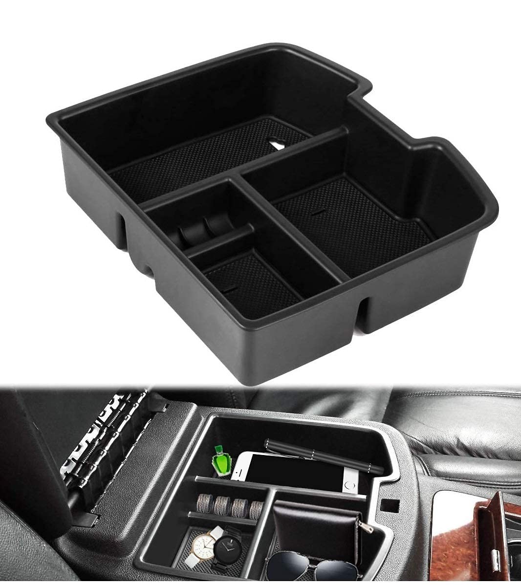 Buy PARTEN Automotive Center Consoles Console Organizer Front Floor for 20072014 Full Size
