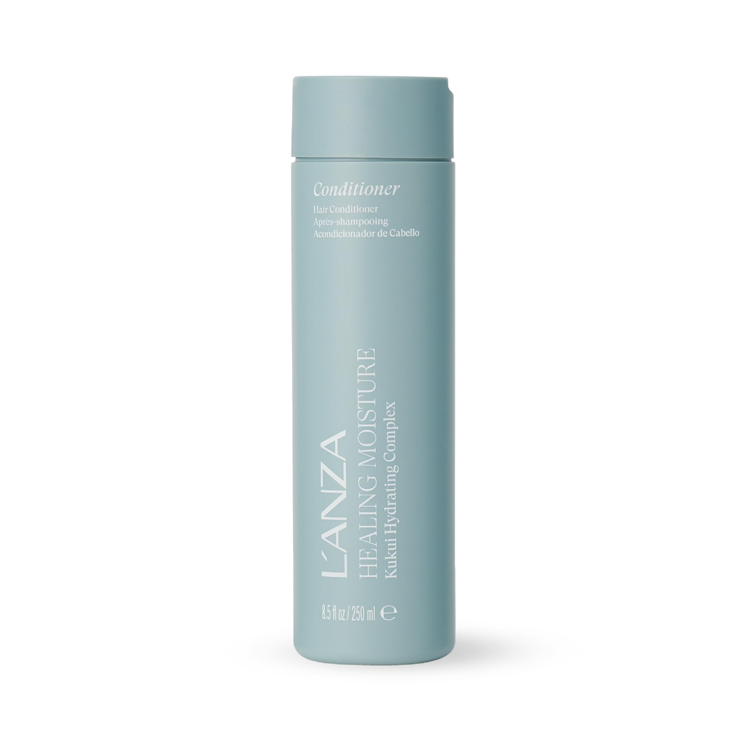 L'ANZA Healing Moisture Conditioner, Hydrates & Heals Dry, Damaged Hair, Deep Daily Hydration, Softens, Frizz Control, Color Safe Anti-Humidity Daily Wash, Strengthening, Sulfate Free