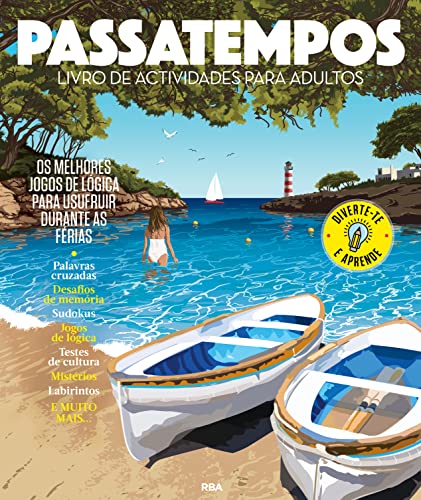 Passatempos: Livro de actividades para adultos (Cultura y Ocio)