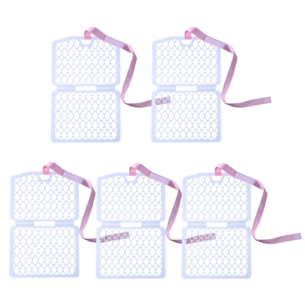 Cabilock5pcs Cabinets Clothes Storage Bag Clothing Folding Board Garments Folding Board T Shirt Folder Clothes Folding Board Folding Boards for Clothing Organizer Pink Pp