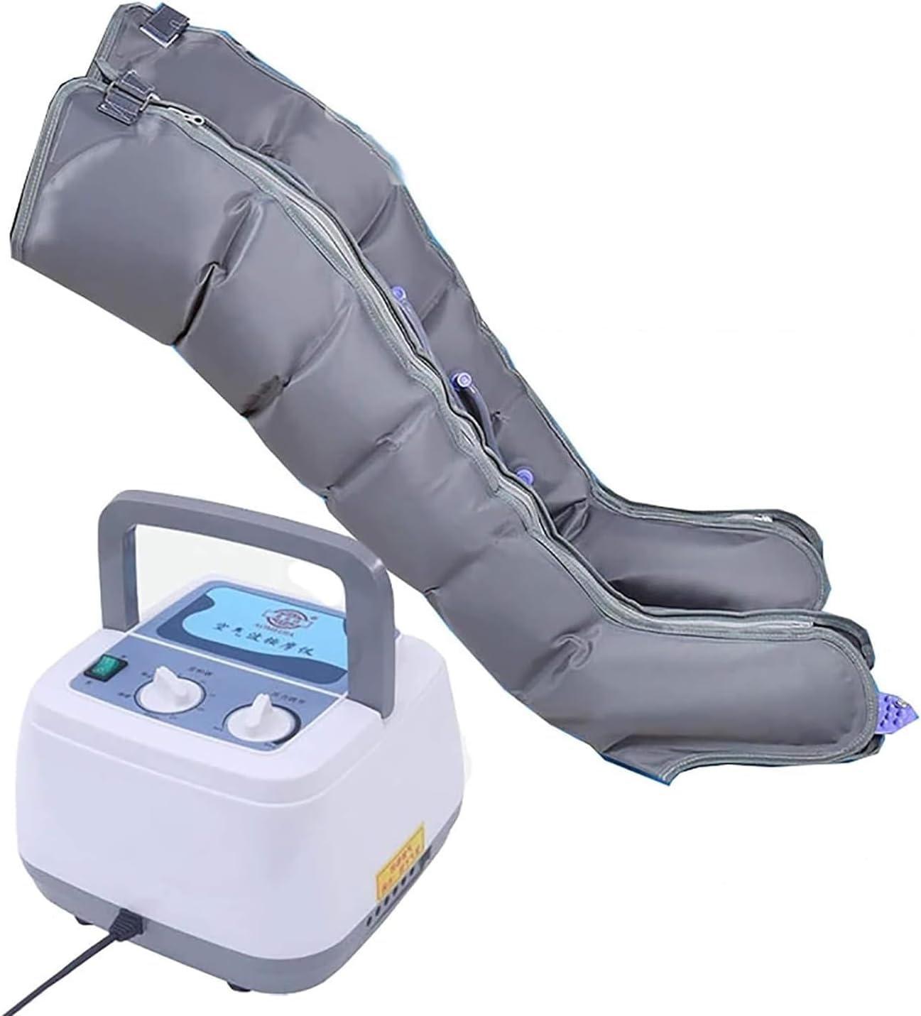 Massaggiatore per gambe per lipedema Macchina a compressione per gambe Massaggiatore per drenaggio linfatico Stivali a compressione per gambe per circolazione Massaggiatore per piedi e gambe