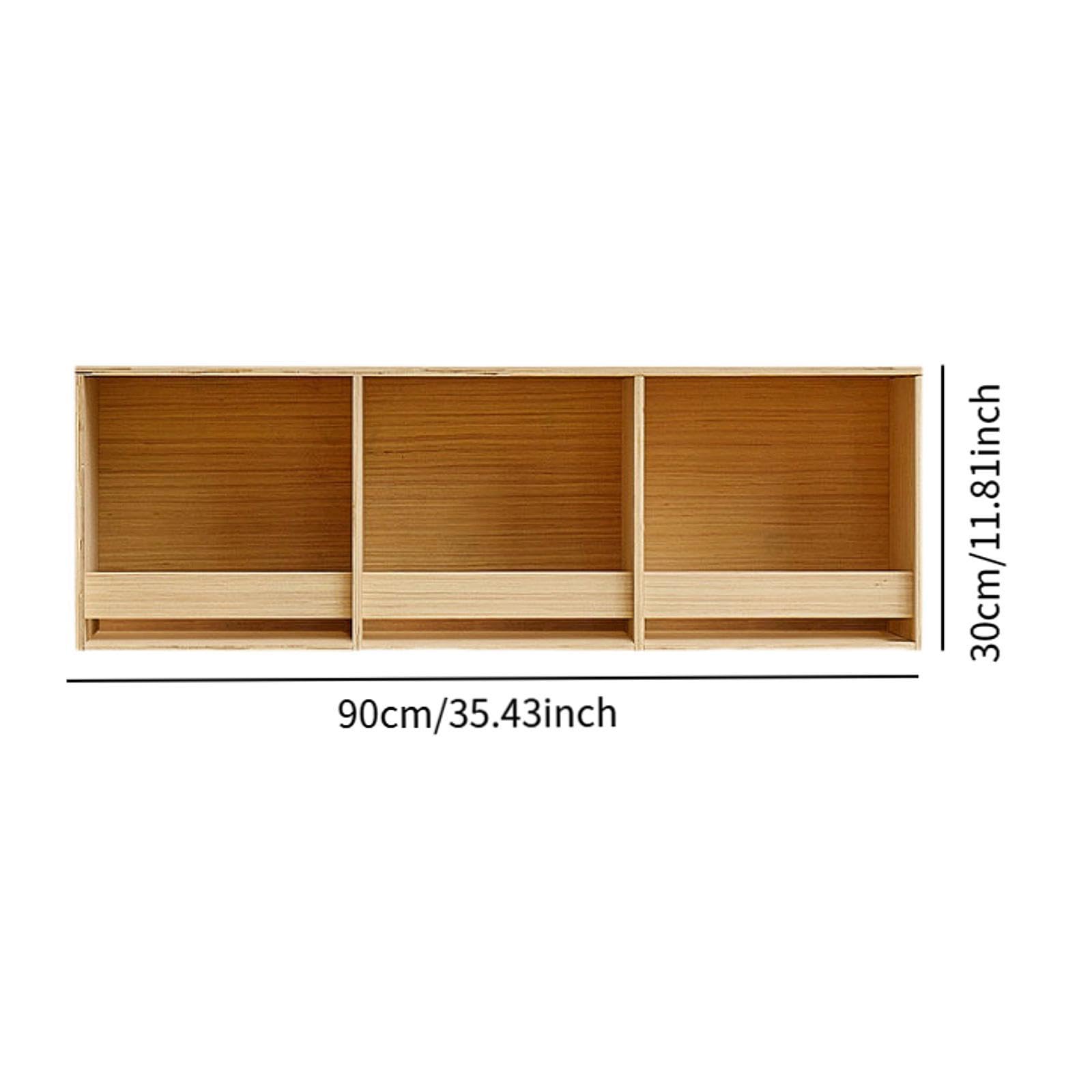 Caja de Cría de Madera para Periquitos, Comedero para Pájaros, Nido de Madera para Palomas, Pinzones, Canarios Y Periquitos, 3 Cuadrículas de 90 Cm X 30 Cm