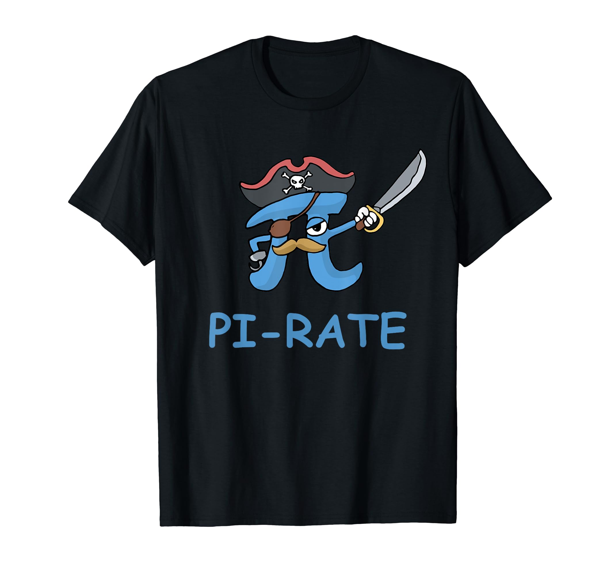 Pi Rate KleidungPi Rate Funny Pi Pirate T-ShirtOEKO-TEX STANDARD 100