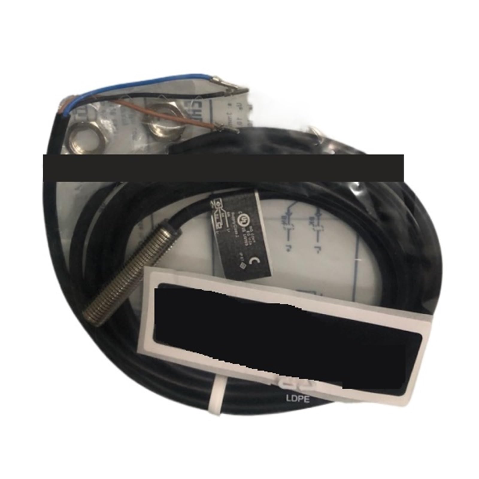 Sensor IE5343 de proximité inductif cylindrique pour automatisme M8 - 2
