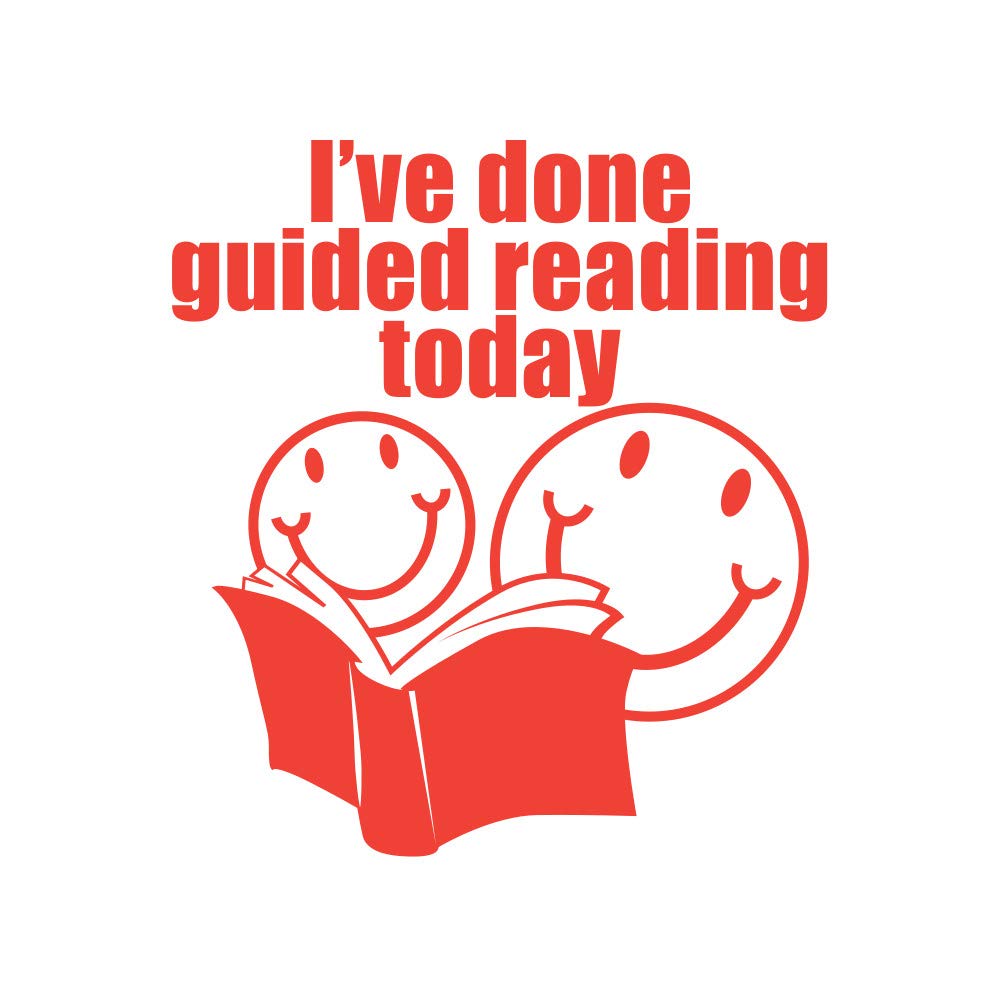 I’ve Done Guided Reading Today Stamper - Red