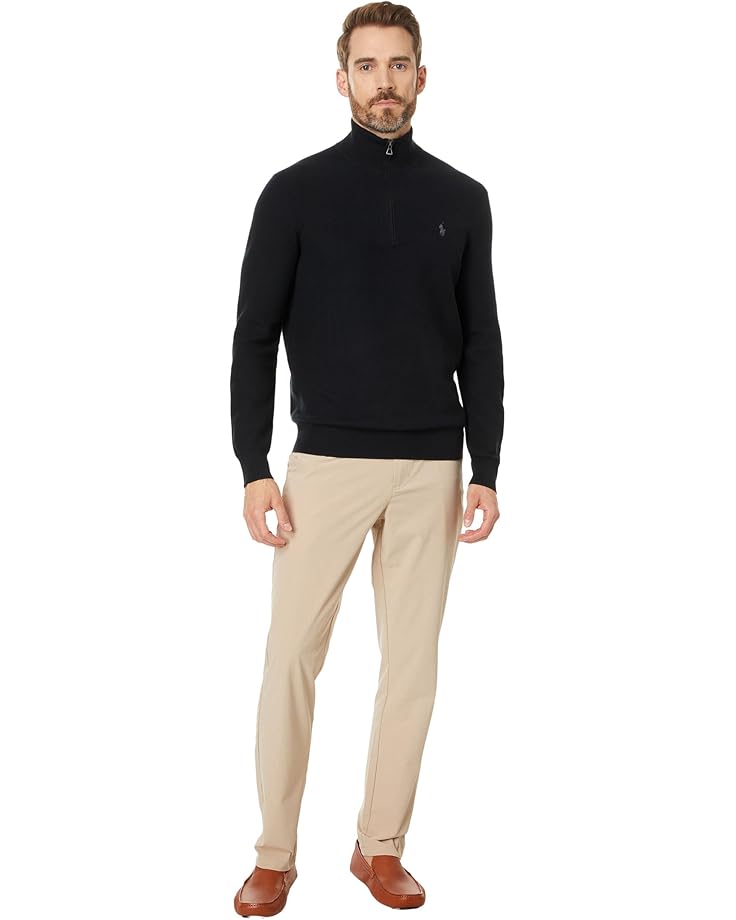 Polo Ralph Lauren Mesh-Knit Cotton 1/4 Zip Sweater - #4 of 4