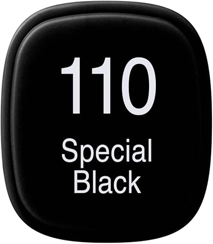 Miniatura 3 de Copic Marcador con punta reemplazable, 110-Copic, negro especial