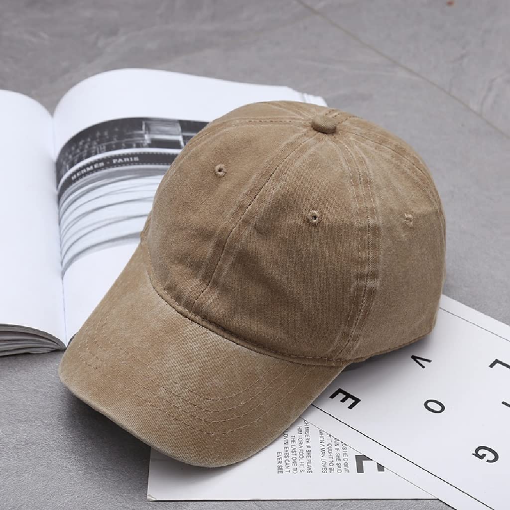 Berretto da Baseball Hip Hop Cappelli da papà Cappellini da Golf Regolabili Lavabili in Cotone Cappello da Sole per Donna