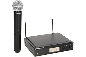 Shure BLX4R UHF Wireless Microphone System: Elevate Your Performance with Pristine Audio