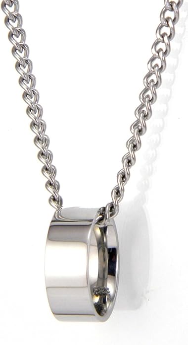 Amazon ステンレスネックレス リング 指輪兼用 メンズネックレス 男女兼用 ネックレス 通販