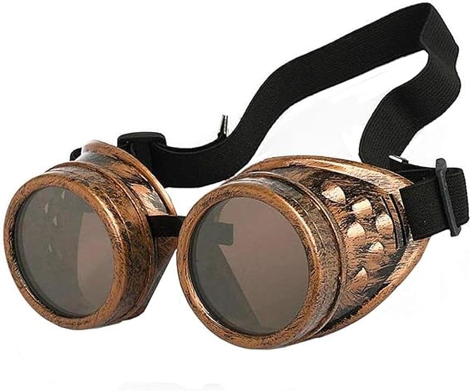 New Sell Vintage Steampunk Goggles Glasses Mad Scientist Goggles for Cosplay Costumes