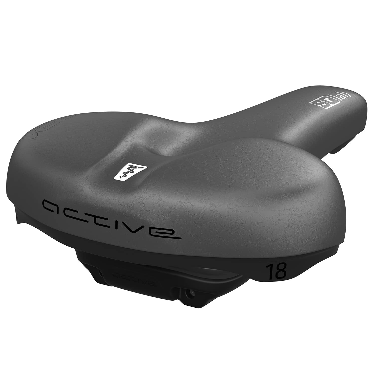 621 M-D Active 2.1, City & Comfort siodełko rowerowe SQlab, czarne