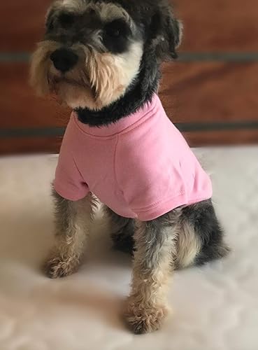 Miniatura 7 de Lovelonglong Sudadera para perro, otoño, invierno, clima frío, camisetas para perros pequeños, medianos y grandes, ropa en miniatura, Schnauzer Shih