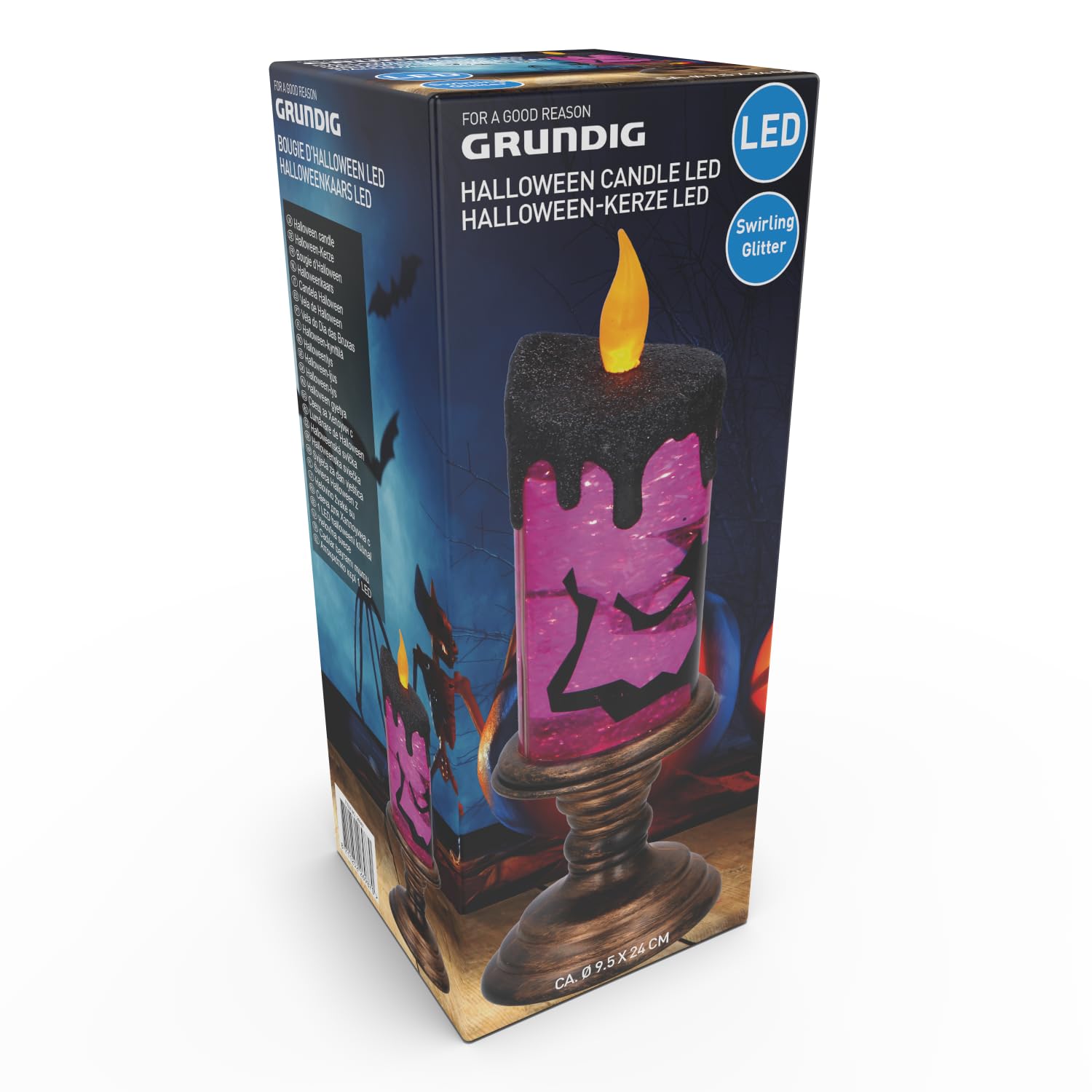12 velas LED de Halloween, luces de Halloween 12 velas LED de Halloween, luces de Halloween