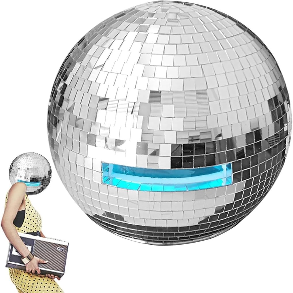 Casque de boule disco à paillettes pour créer une ambiance festive en club