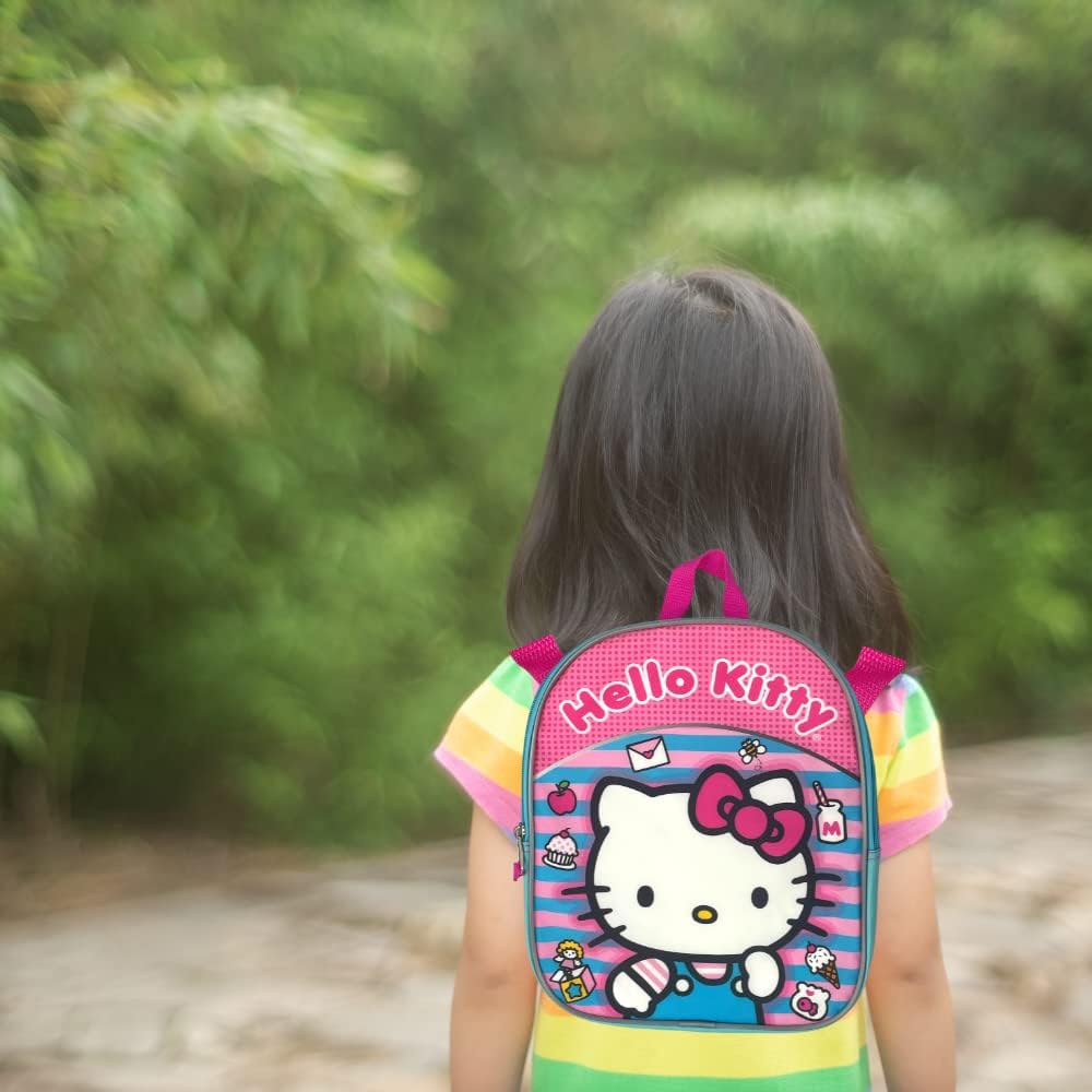 RALME Hello Kitty Mini Backpack for Girls & Toddlers - 12 Inch, Pink - Image 5