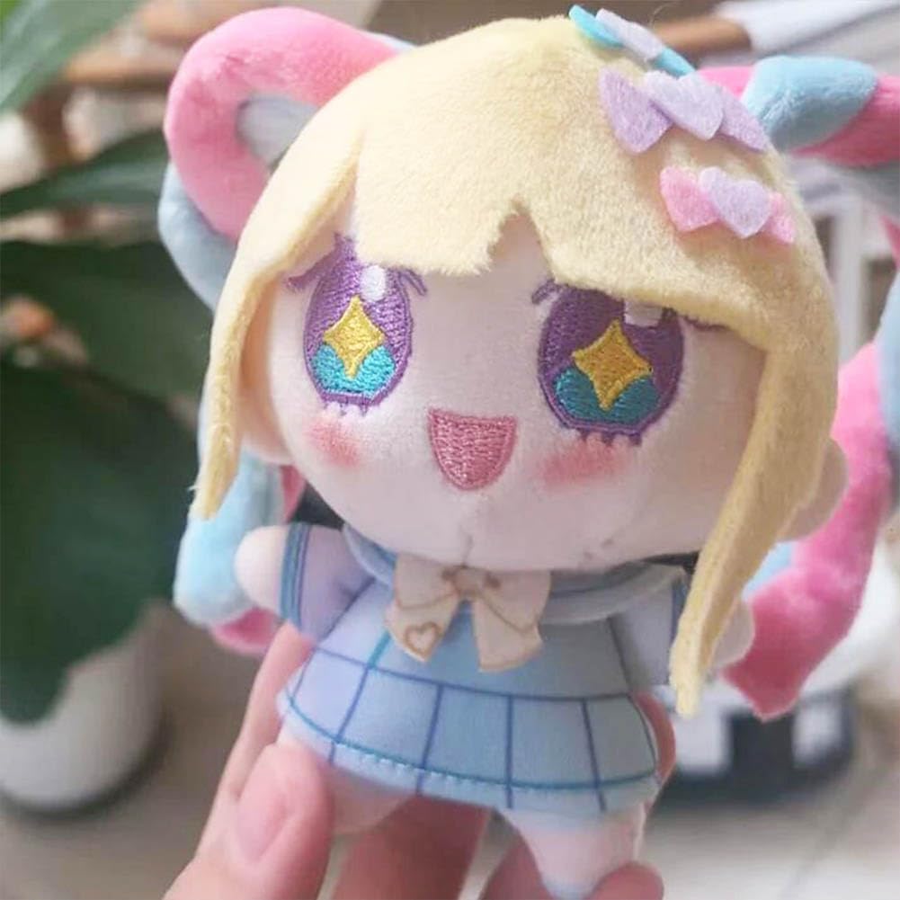 Ame-chan pluszowa figurka, 10 cm, OMGkawaiiAngel-chan/Ame-chan, pluszowa figurka anime, miękka, wypełniona, mini poduszka do przytulania, zawieszka do portfela, akcesoria do torby szkolnej