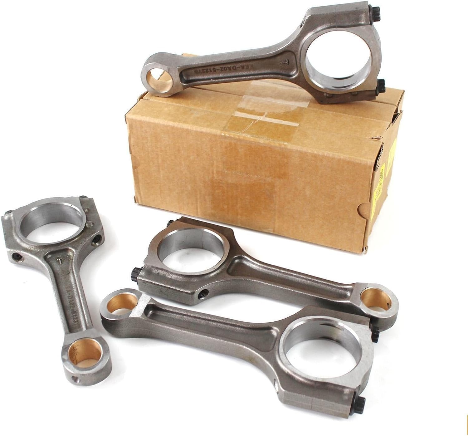 Connecting Rod 23510-2G440, 4PCS Compatible For Hyundai Genesis Coupe/Kia Optima/Kia Sorento 2012-2016 2.0L, Engine Connecting Rod Replacement