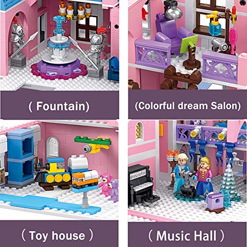 LYXCM Dream Castle Modellbausteine Set, 9963 STK. Bauhäuser Modellspielzeug Bricks Kit | 3D-Puzzlesets für Sammlerstücke… – Bild 6