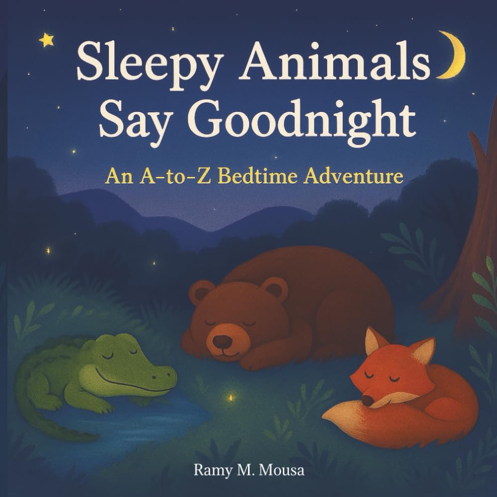 Sleepy Animals Say Goodnight: An A - to - Z Bedtime Adventure