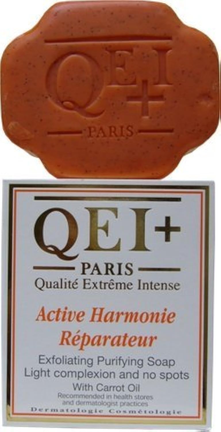 QEI+ PARIS ACTIVE HARMONIE REPARATEUR EXFOLIATING PURIFYING SOAP WITH CARROT OIL 200ml by QEI+