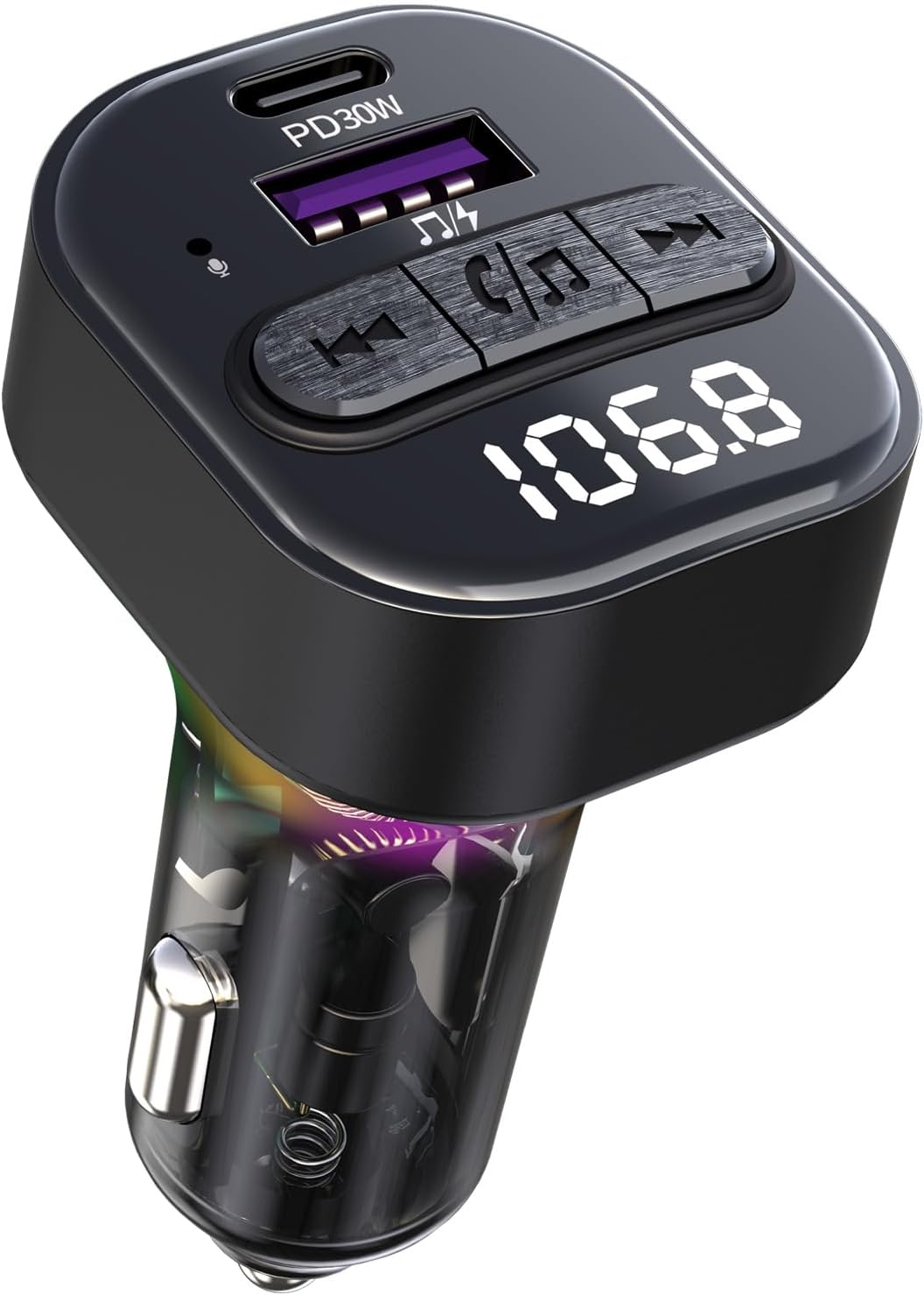 Bluetooth 5.3 FM Transmitter for Car