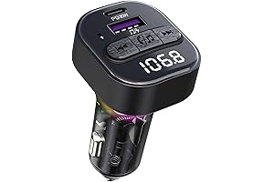 Bluetooth 5.3 FM Transmitter for Car - Stay Connected and Charged