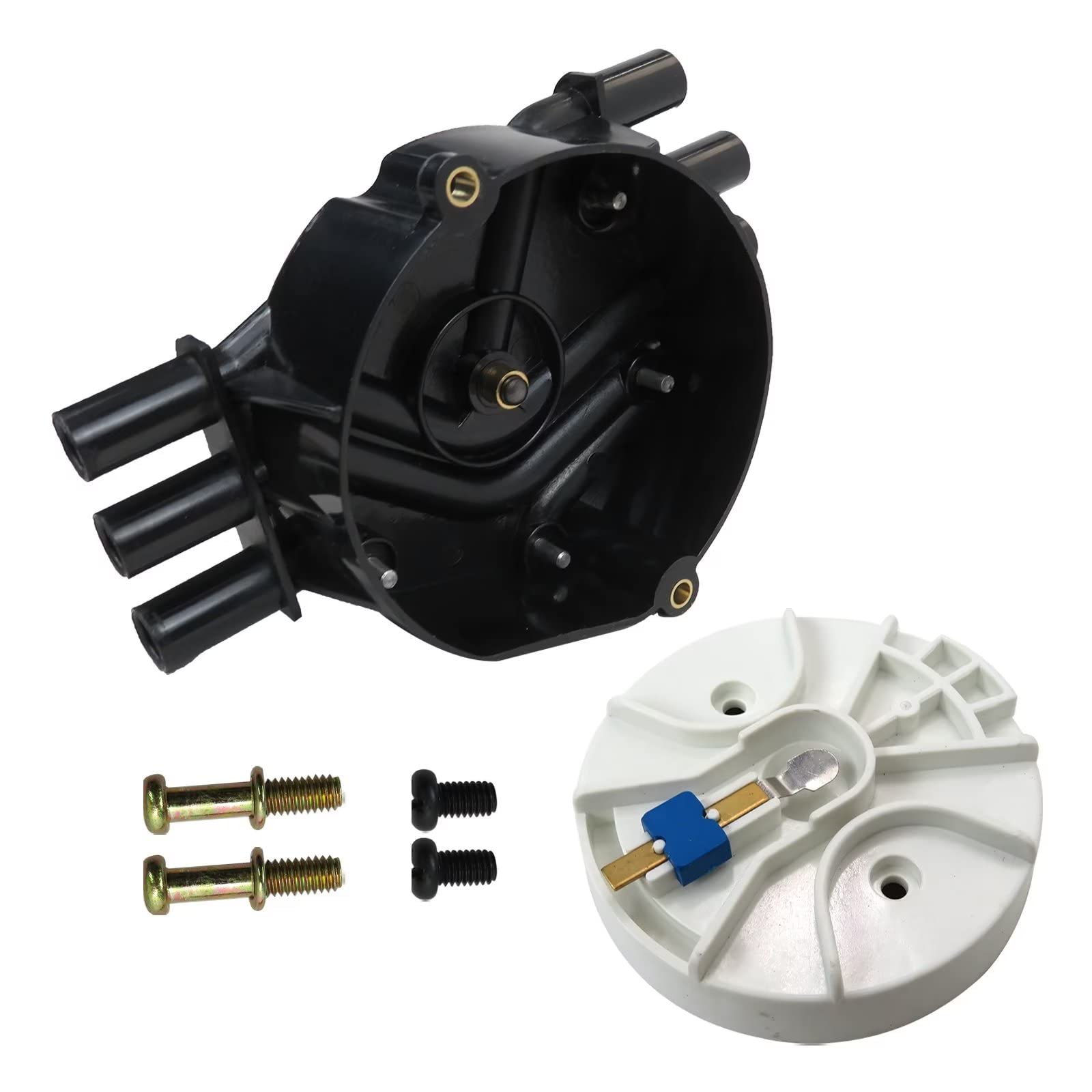 Amazon.com: Universal Ignition Distributor Cap Rotor Kit 10452458  