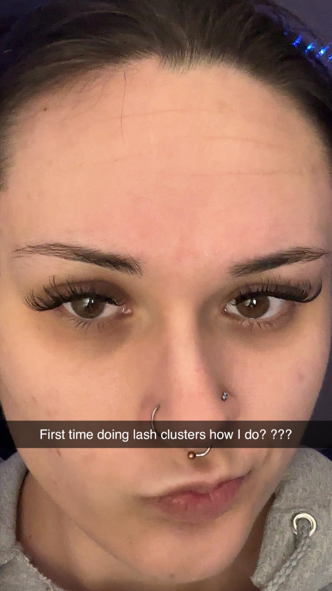 AILAISHI Lash Clusters Kit, DIY Cluster Eyelash Extensions 9‑16mm, 40D+50D, 280pcs, D Curl Natural Volume Lashes with Bond & Seal,Tweezers–Fake Cat Eye Wispy Individual Clusters