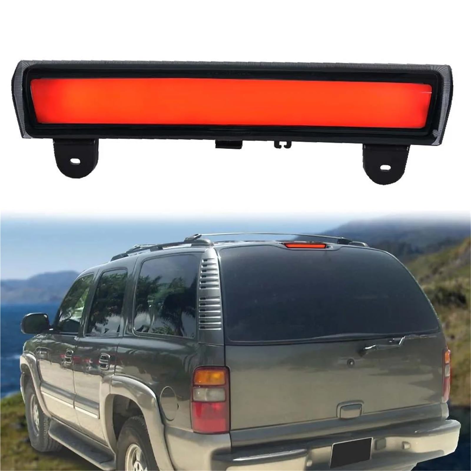 Luce di Stop per Chevy, Suburban 1500, 2500, Tahoe 2000-2006, Terza Luce di Stop Posteriore, fanale Posteriore fumé
